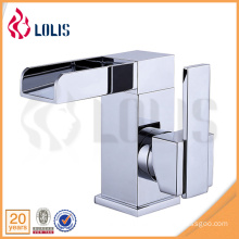 Interior decoration single handle square waterfall faucets water tap